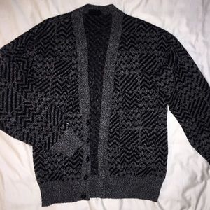 Vintage: Late 1980s Patterned Cardigan